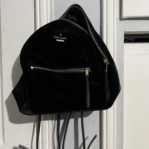 Kate Spade Velvet Sammi Backpack OBO